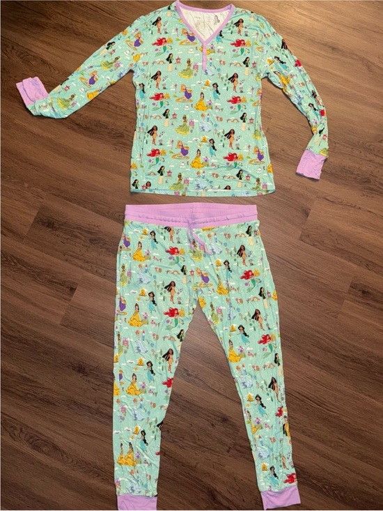 Little Sleepies Other - Little Sleepies Disney Princess Lunaluxe Bamboo Pajama Set Women’s Large